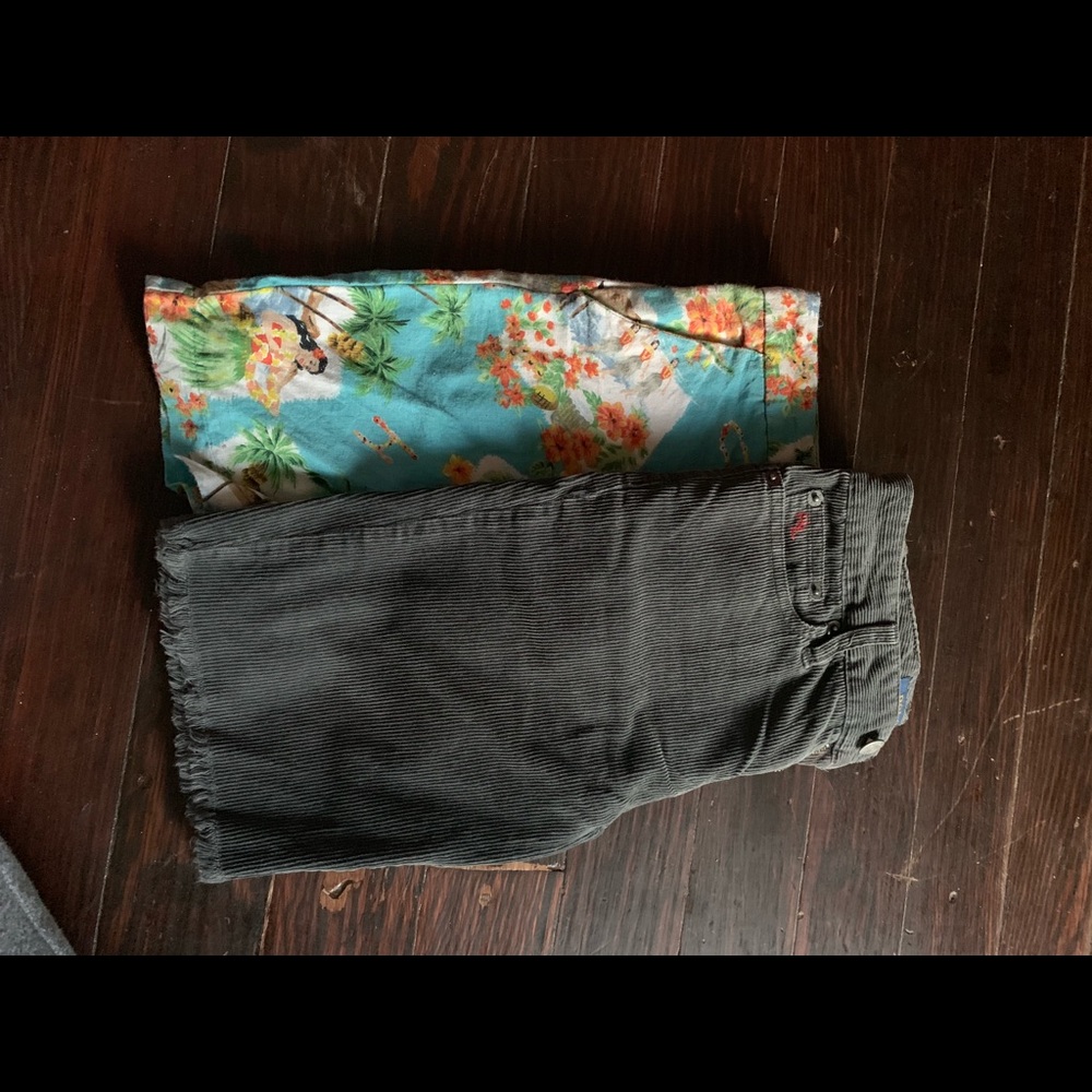 Duet of boys polo shorts